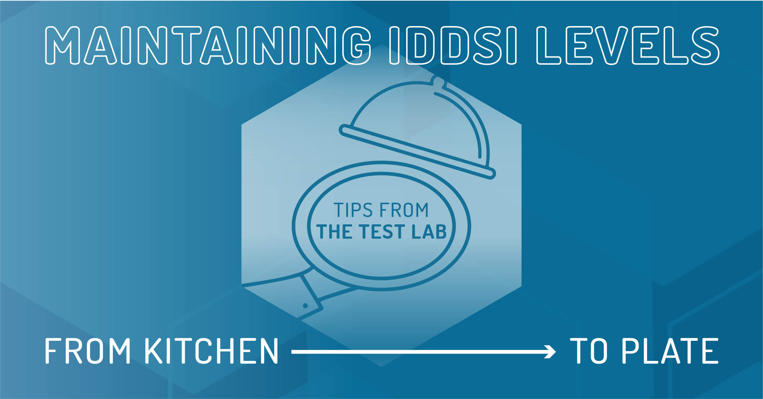Maintaining IDDSI levels from kitchen to plate