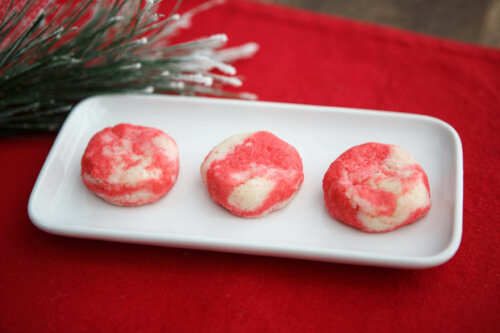 Dysphagia-friendly peppermint cookies
